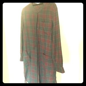 Plaid Tunic